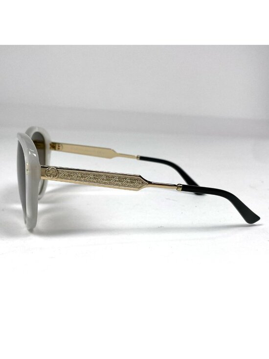 Gucci Sunglasses Interlocking Gradient Acetate White Gold Eyewear main image 5